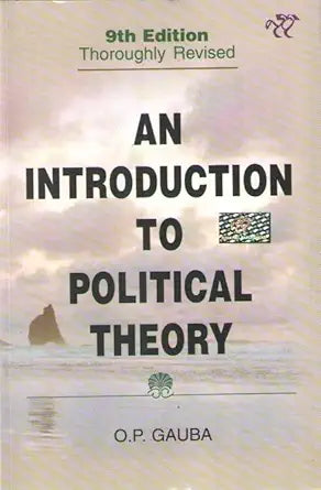 An Introduction to Political Theory by OP Gauba