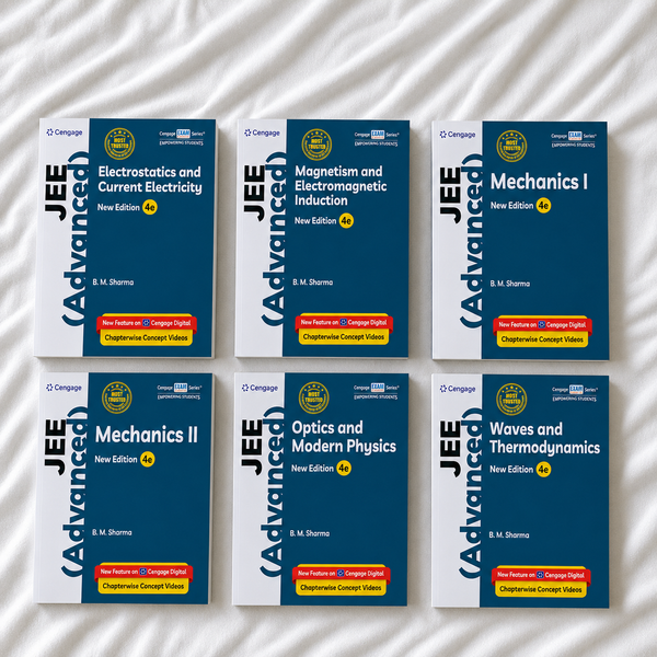 CENGAGE JEE PHYSICS COMBO (6 BOOKS) 4TH ED. - B M SHARMA