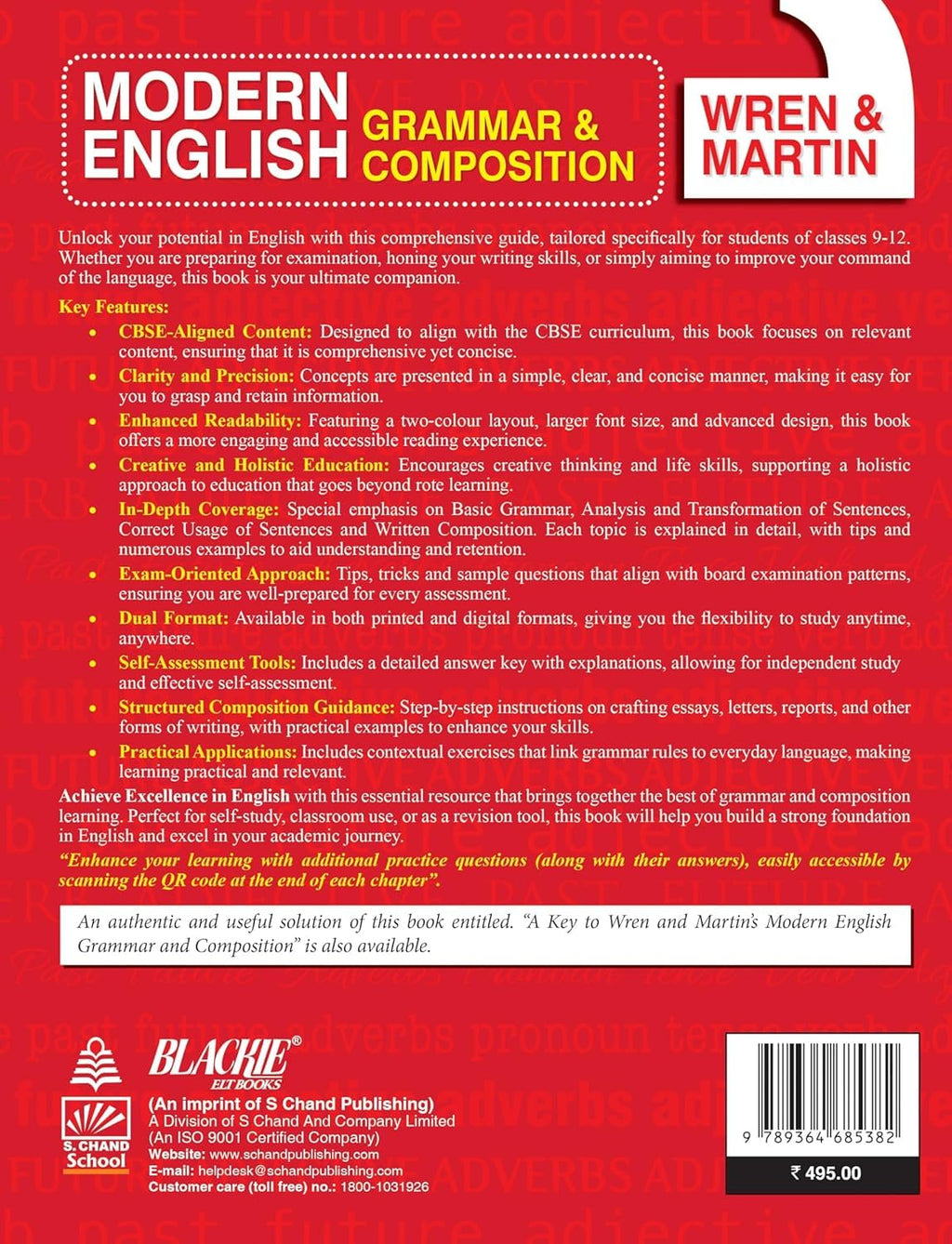 Modern English Grammar & Composition Wren and Martin