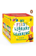 My First Library of Learning Complete collection of 10 board books for kids 0 to 3 | ABC, Colors, Opposites, Numbers, Animals