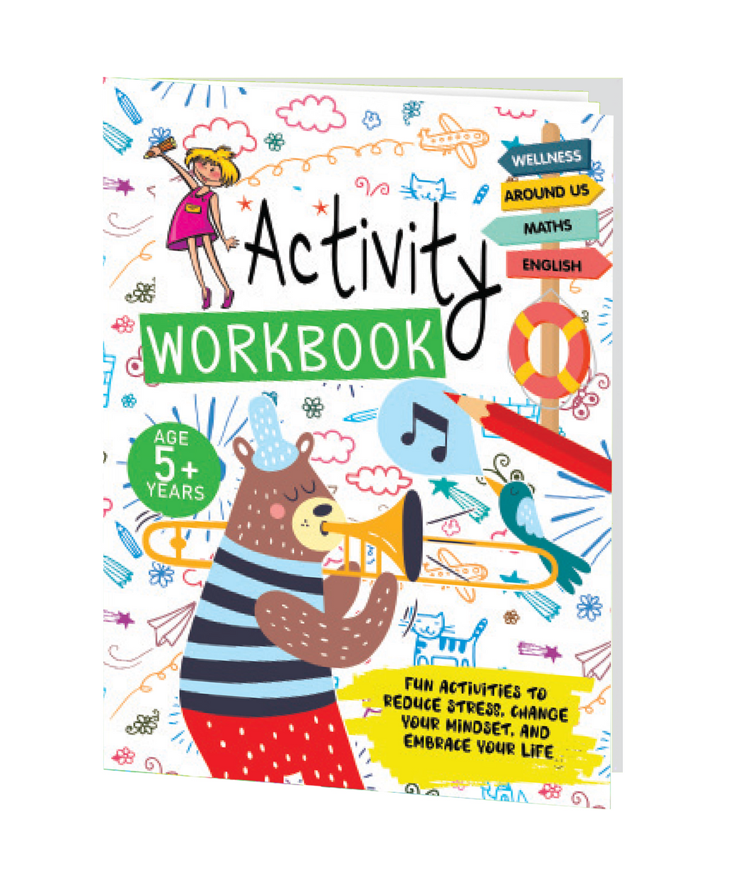 Hello Friend Books The Ultimate Activty Workbook: Fun, Interactive and Brain Boosting Activities For Kids 5+ Years