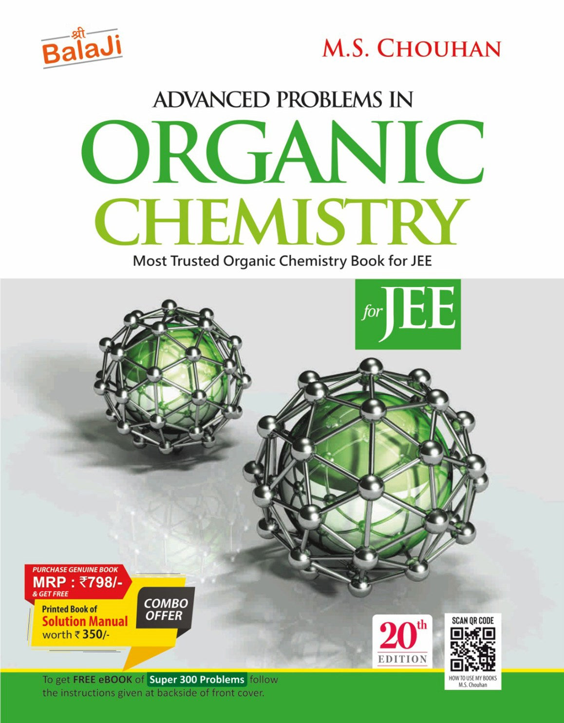 Advanced Problems in Organic Chemistry for JEE