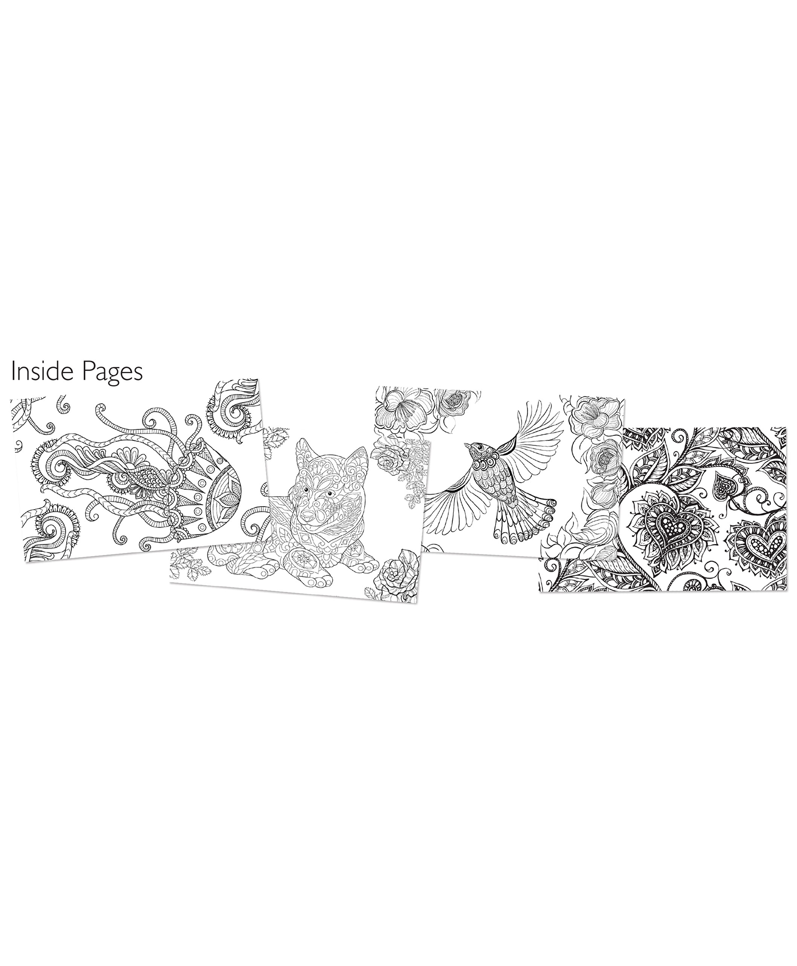 Hello Friend Books The Ultimate Colouring Therapy Kit: Anti Stress Colouring Art Kit with 30 Coloured Pencils and Creative Artwork