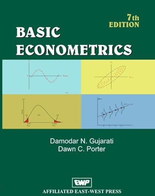 Basic Econometrics 7th edition, Gujarati Paperback – 31 July 2025 by Damodar Gujarati