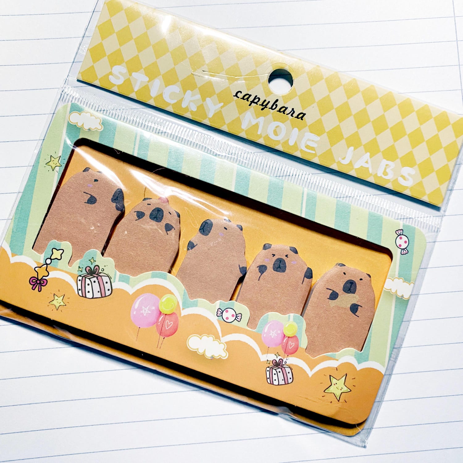 WILD HAPPY STICKY NOTES