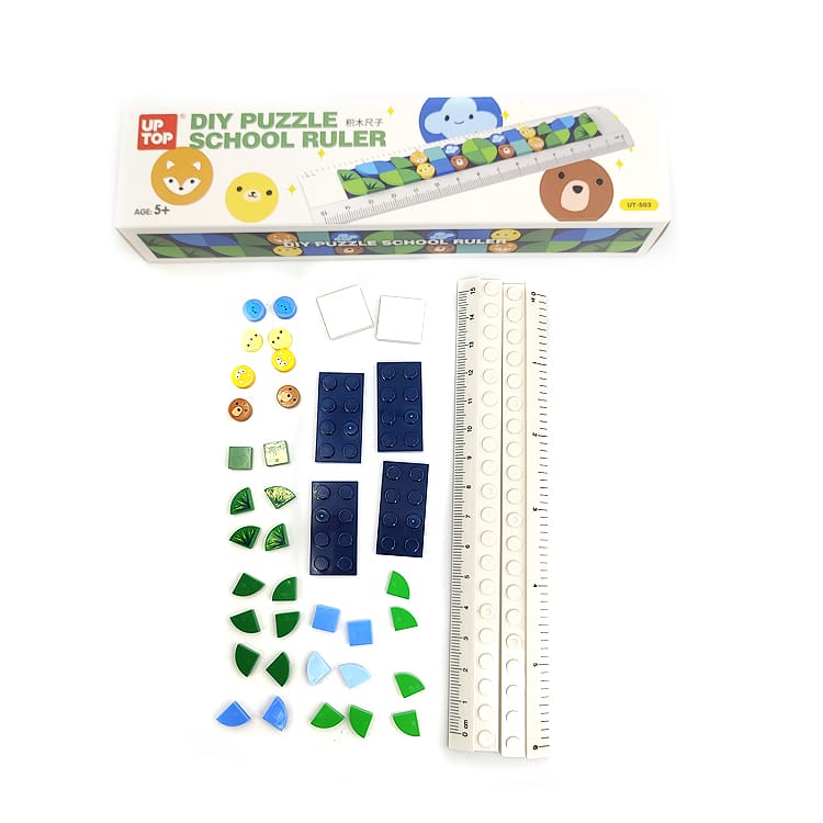DIY PUZZLE SCHOOL RULER