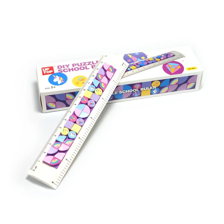 DIY PUZZLE SCHOOL RULER