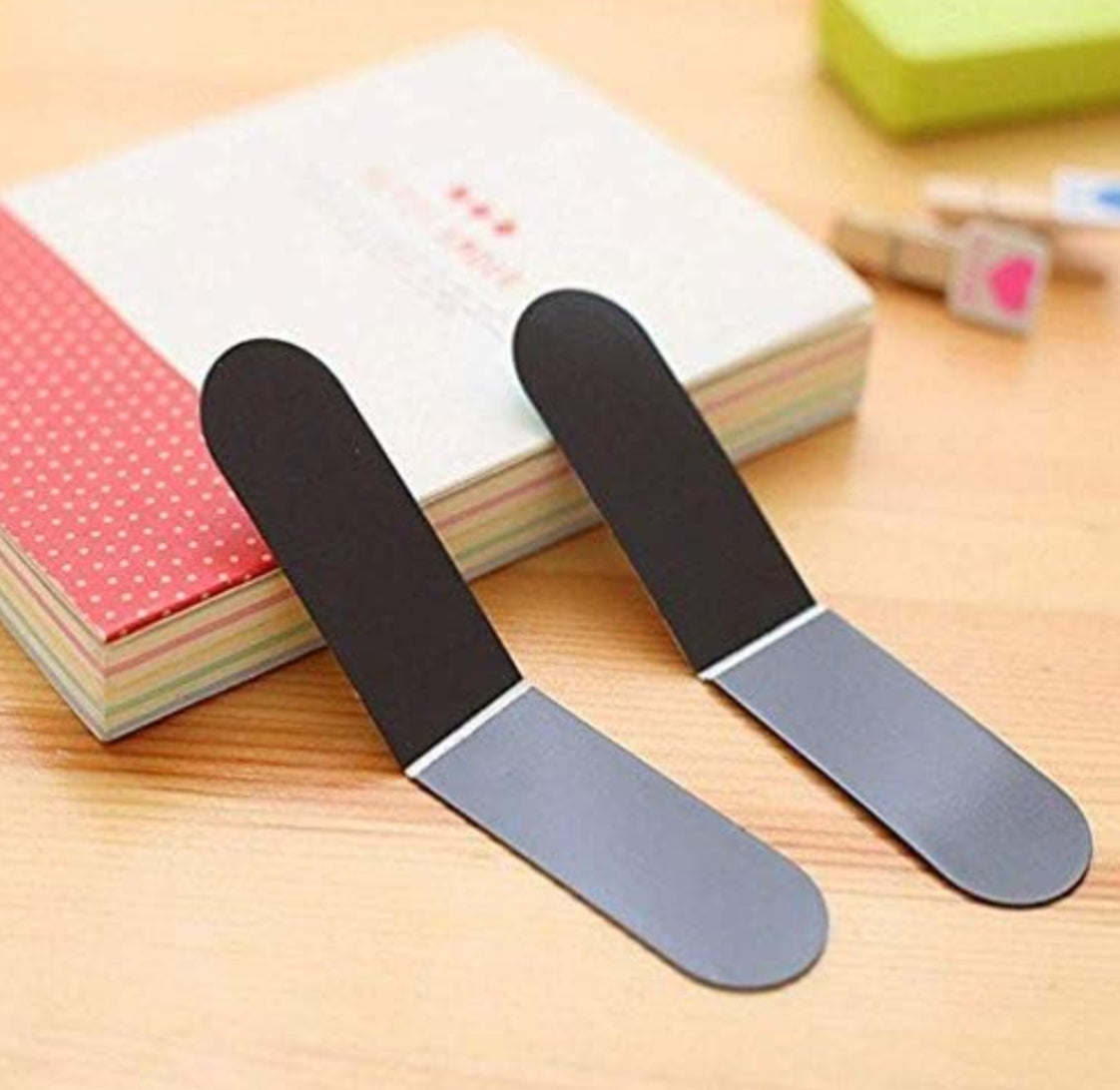 MAGNETIC BOOK MARKER (SET OF 6) ASSORTED DESIGNS