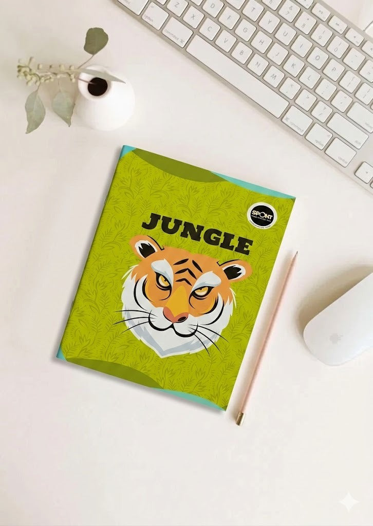 SPONT A5 TWO-LINE NOTEBOOK 160 PAGES 58GSM (SET OF THREE)