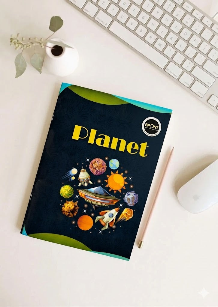 SPONT A5 TWO-LINE NOTEBOOK 160 PAGES 58GSM (SET OF THREE)