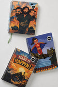 SPONT STEEL SPIRAL NOTEBOOKS (SET OF THREE)