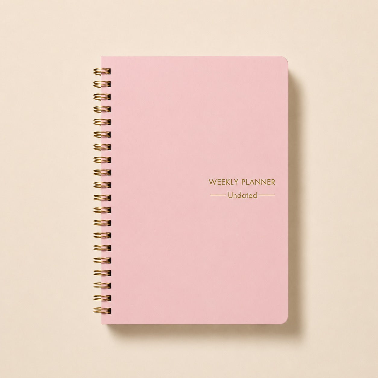 WEEKLY PLANNER (UNDATED)