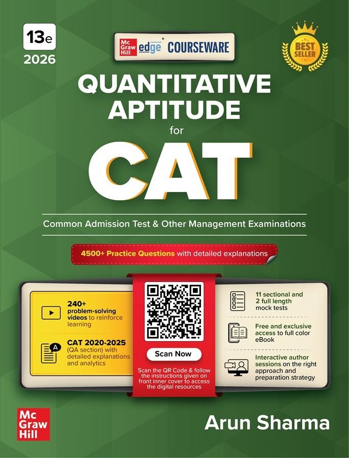 COURSEWARE ON QUANTITATIVE APTITUDE FOR CAT 13 ED 2026