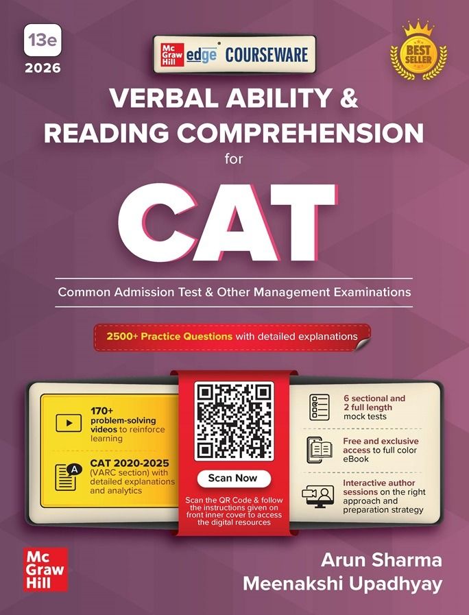 COURSEWARE ON VERBAL ABILITY FOR CAT 13ED 2026