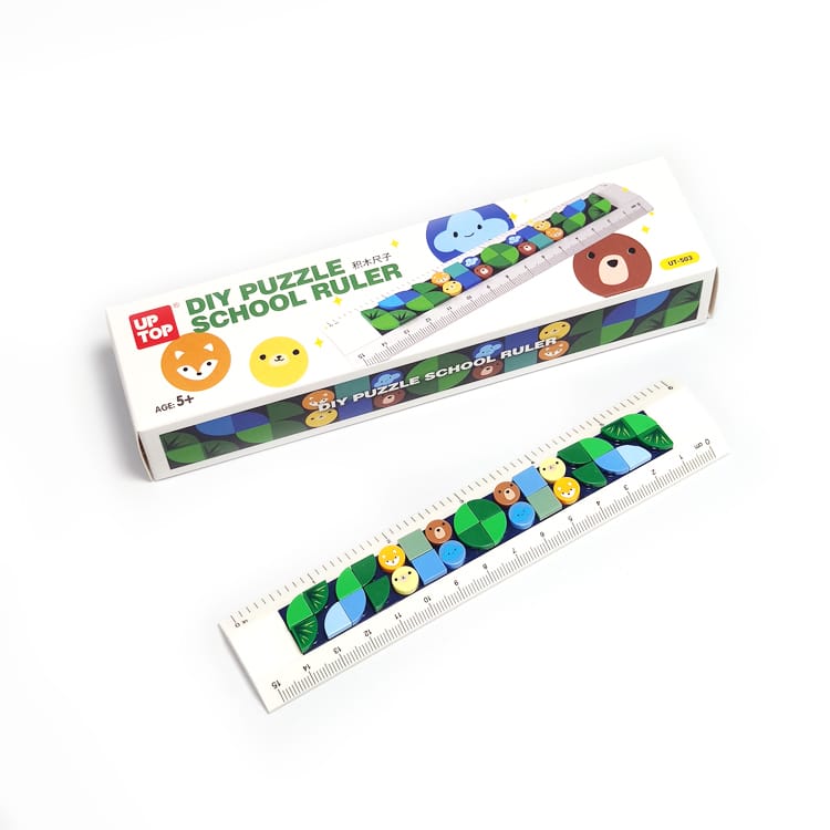 DIY PUZZLE SCHOOL RULER