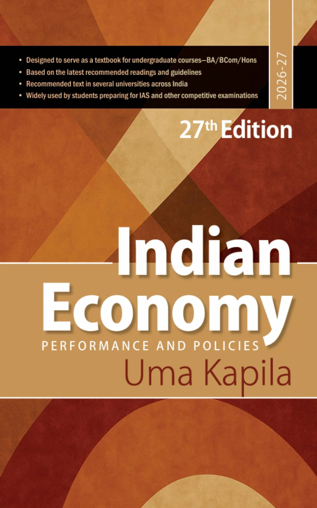 Indian Economy Performance and Policies 27th Edition Uma Kapila